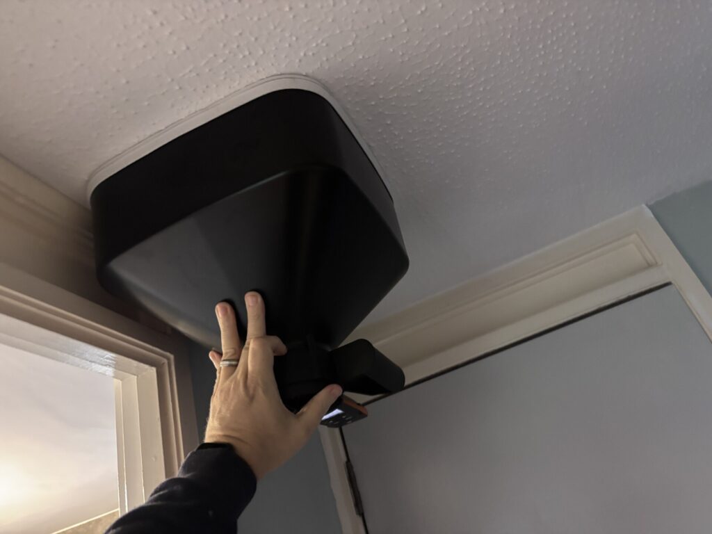 ceiling damp detection